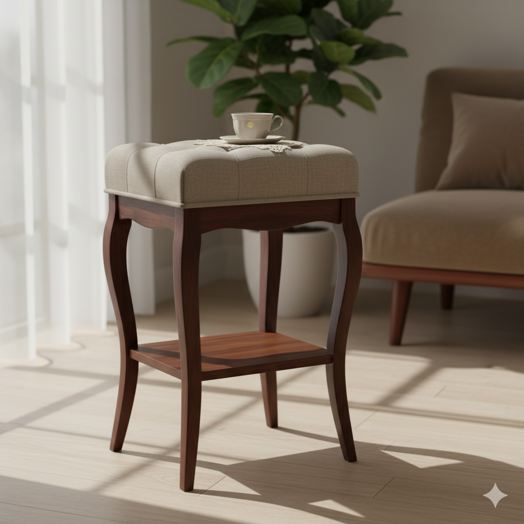 Vintage kisasztal felújítva