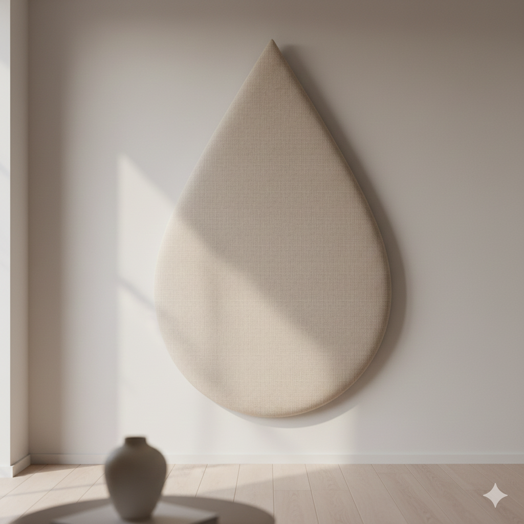 Csepp alakú falipanel